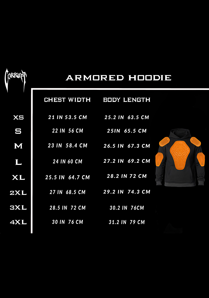 Corrupt Full Kevlar Armored Hoodie