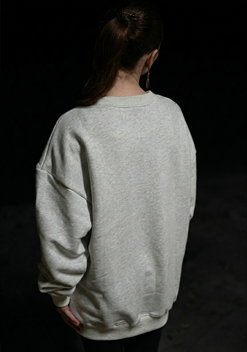 Rhinestone Crewneck (Onyx)