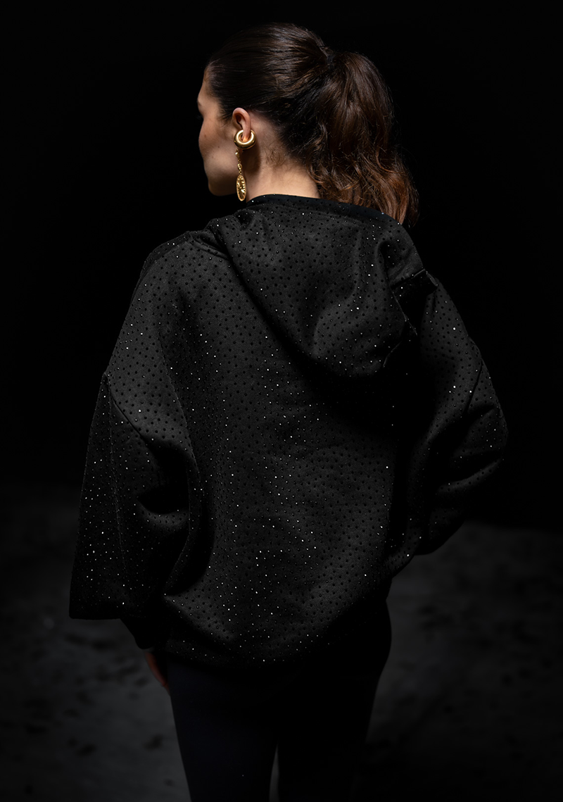 Corrupt VVS Rhinestone Hoodie