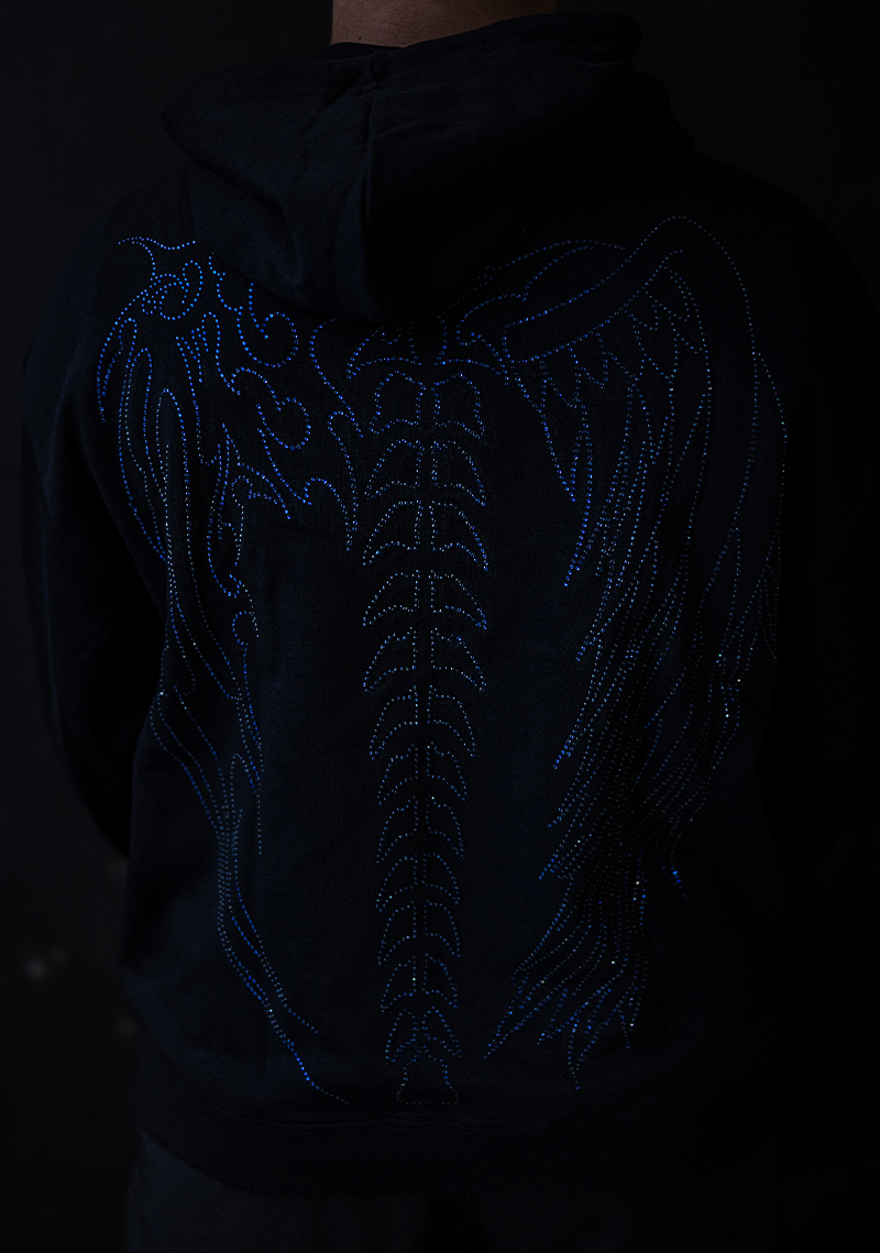 Good & Evil Hoodie (Sapphire)
