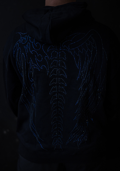 Good & Evil Hoodie (Sapphire)