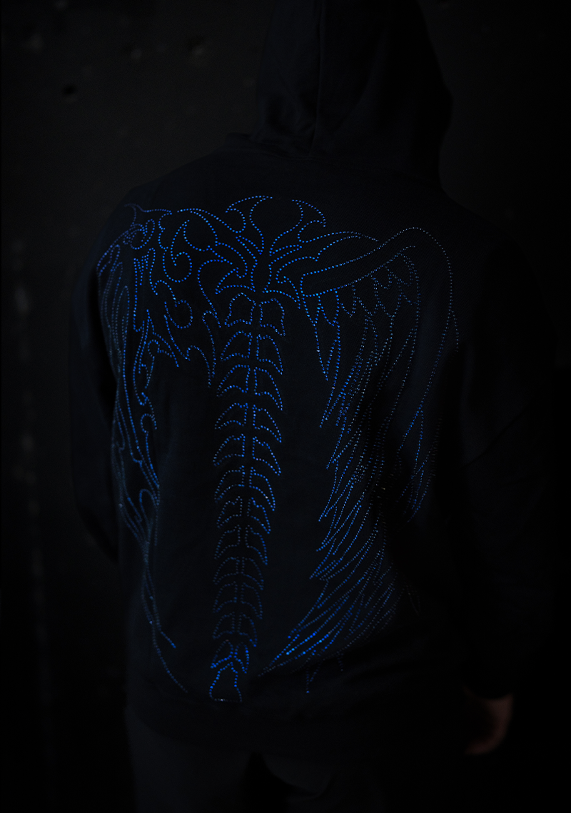 Good & Evil Hoodie (Sapphire)