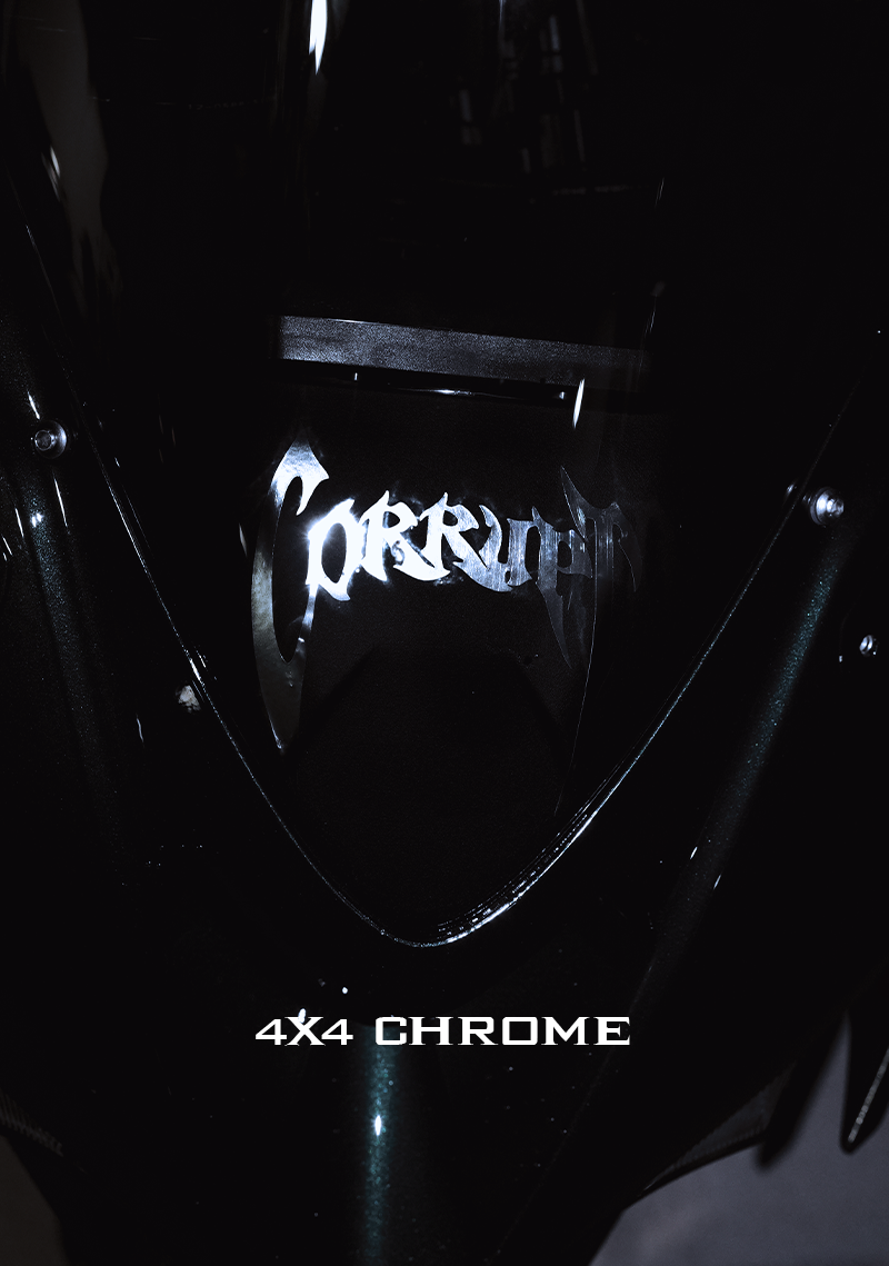 4x4 Corrupt Transfer Vinyl
