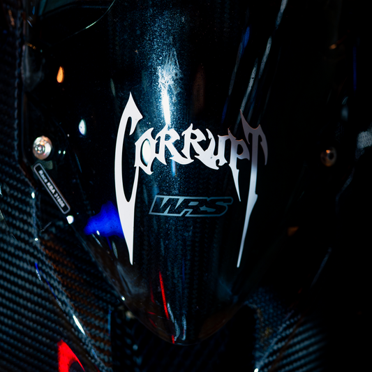 4x4 Corrupt Vinyl Sticker