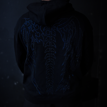 Good & Evil Hoodie (Sapphire)