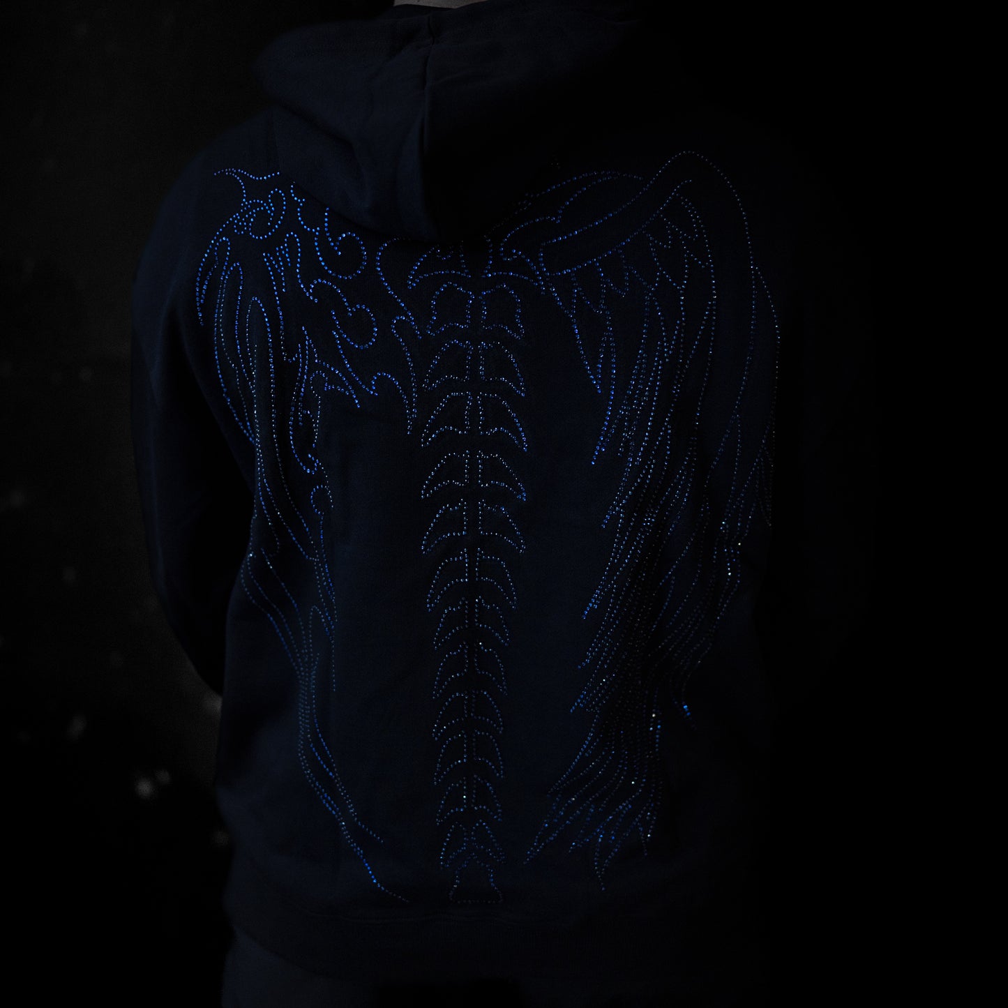 Good & Evil Hoodie (Sapphire)