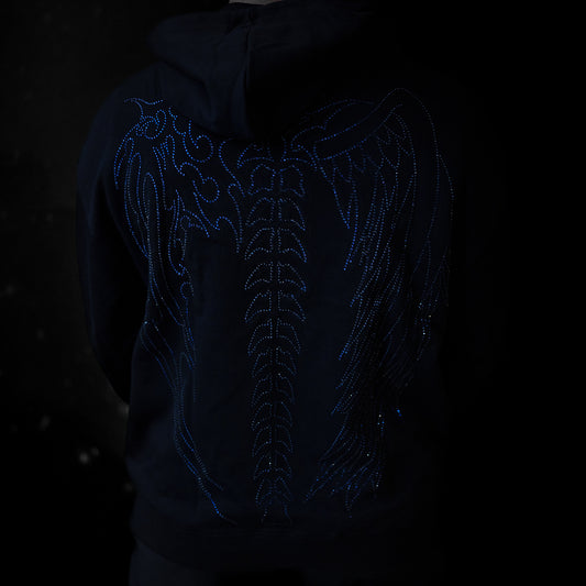 Good & Evil Hoodie (Sapphire)