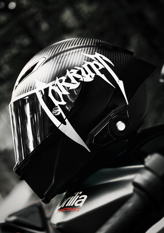 8x8 Corrupt Vinyl Sticker