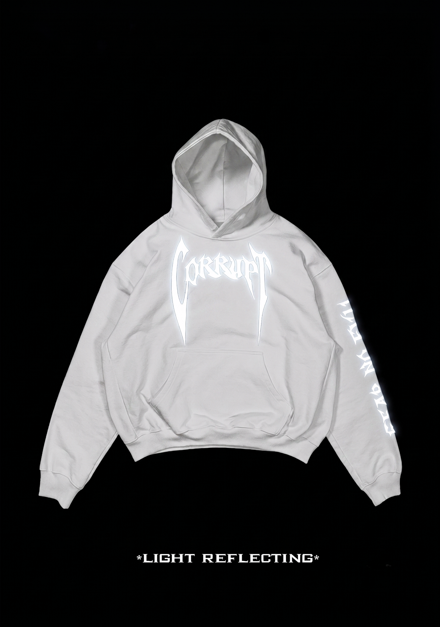 White Good & Evil Hoodie (Saved)