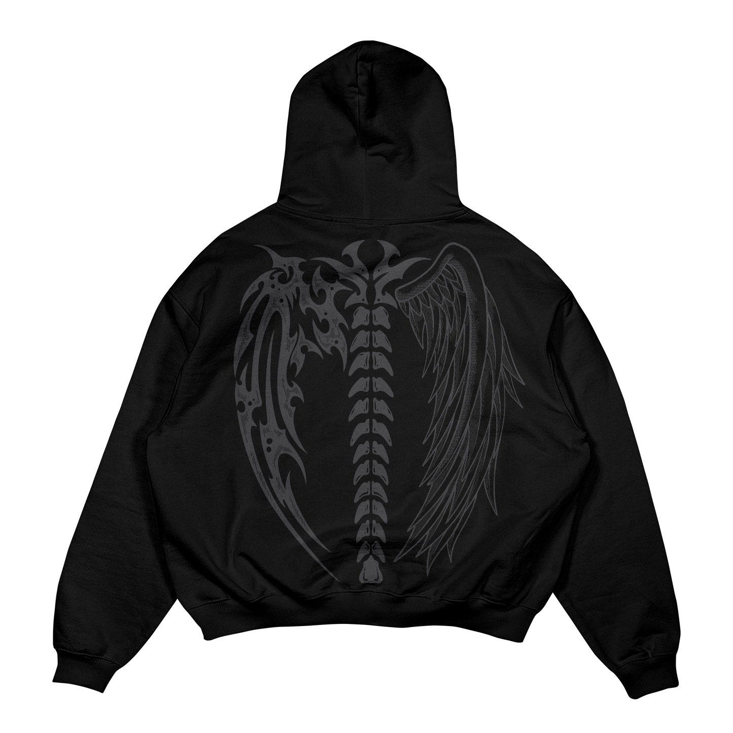 Good & Evil Hoodie (Grey)