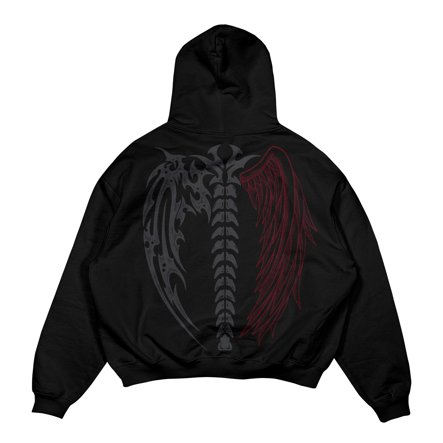 Good & Evil Hoodie (Red)