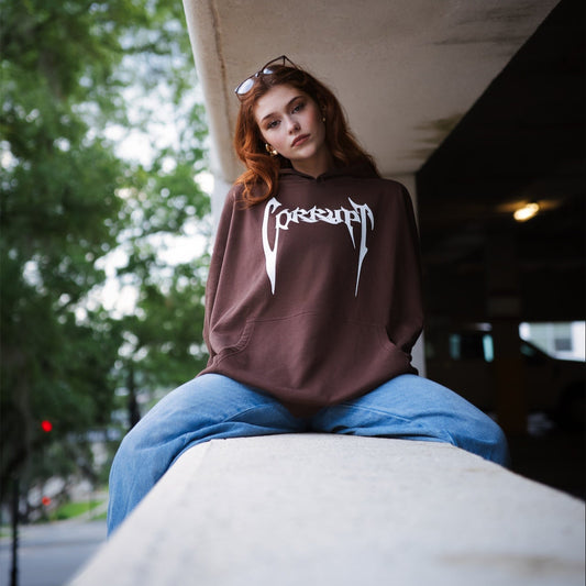Good & Evil Hoodie (Mocha)