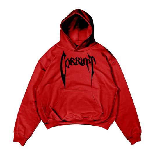 Good & Evil Hoodie (Lava Red)