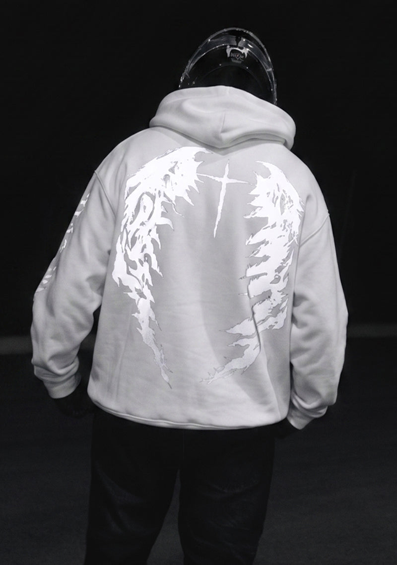 White Good & Evil Hoodie (Saved)