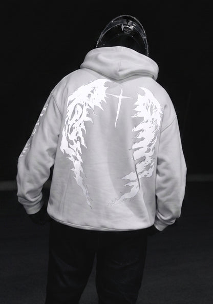 White Good & Evil Hoodie (Saved)