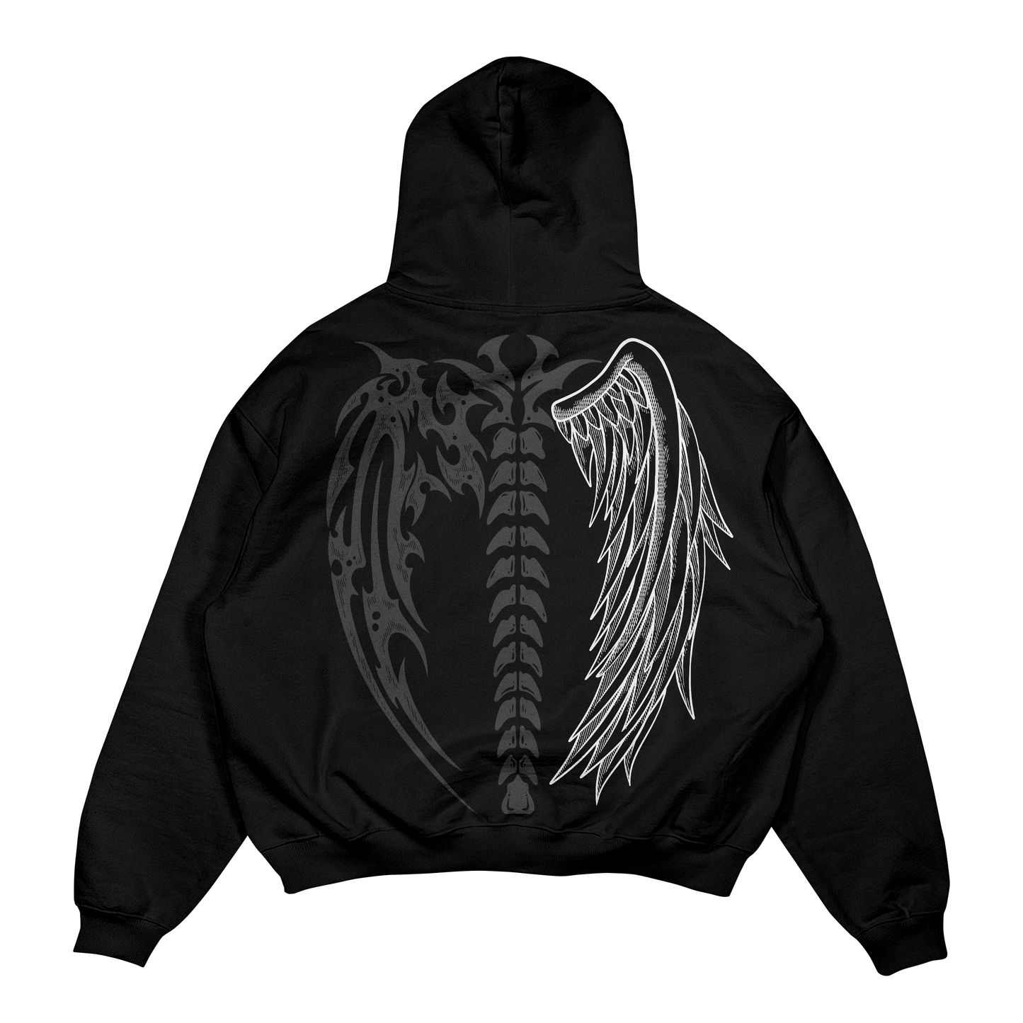 Good & Evil Hoodie (White)