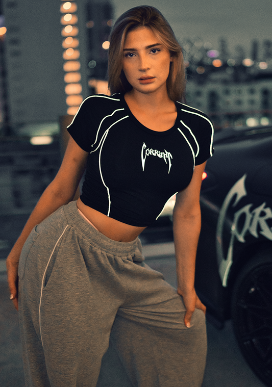Reflective Compression Baby tee