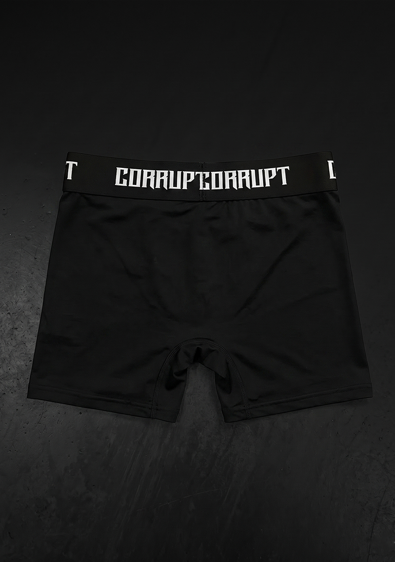 Corrupt Essential Black Boxer Briefs (3-Pack)