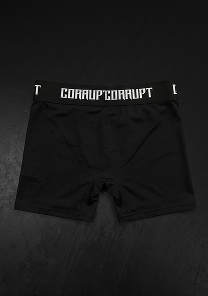 Corrupt Essential Black Boxer Briefs (3-Pack)