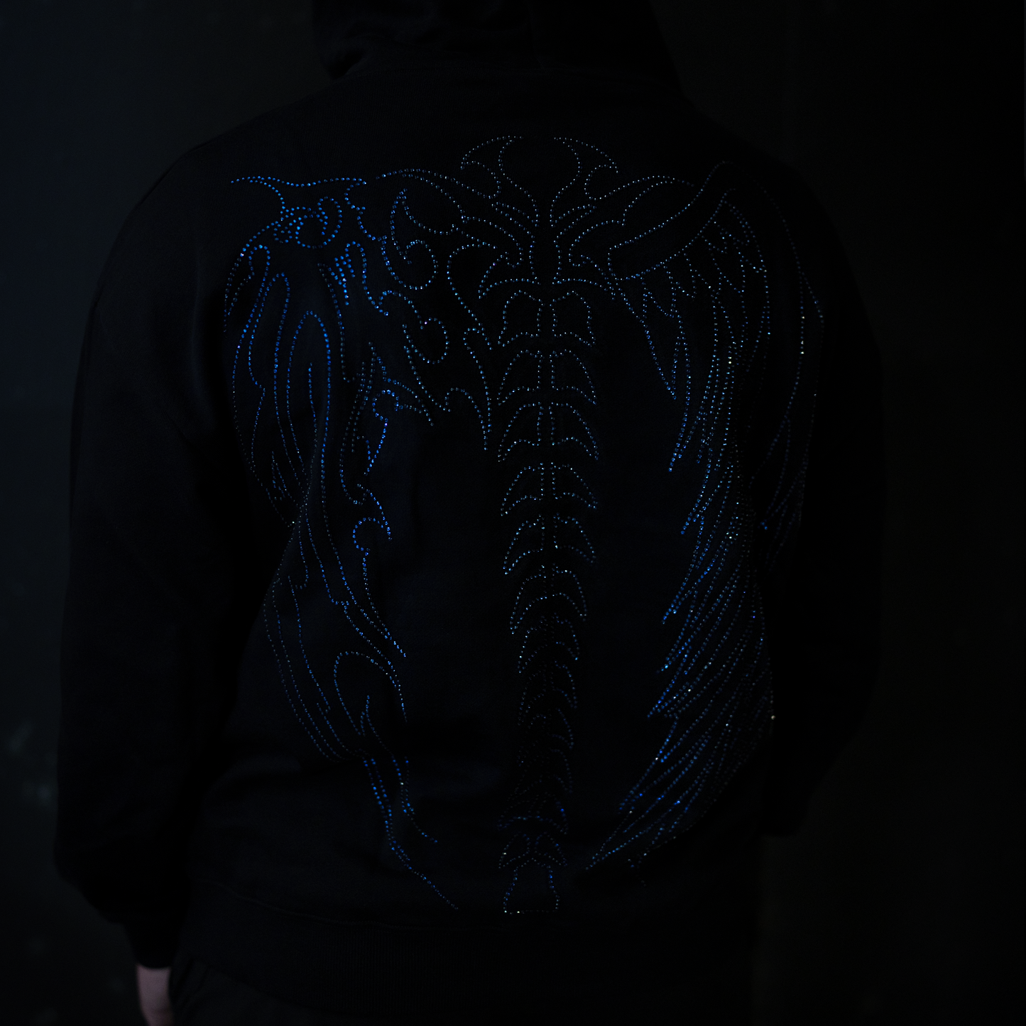 Good & Evil Hoodie (Sapphire)