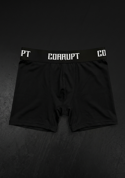 Corrupt Essential Black Boxer Briefs (3-Pack)