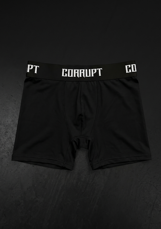 Corrupt Essential Black Boxer Briefs (3-Pack)