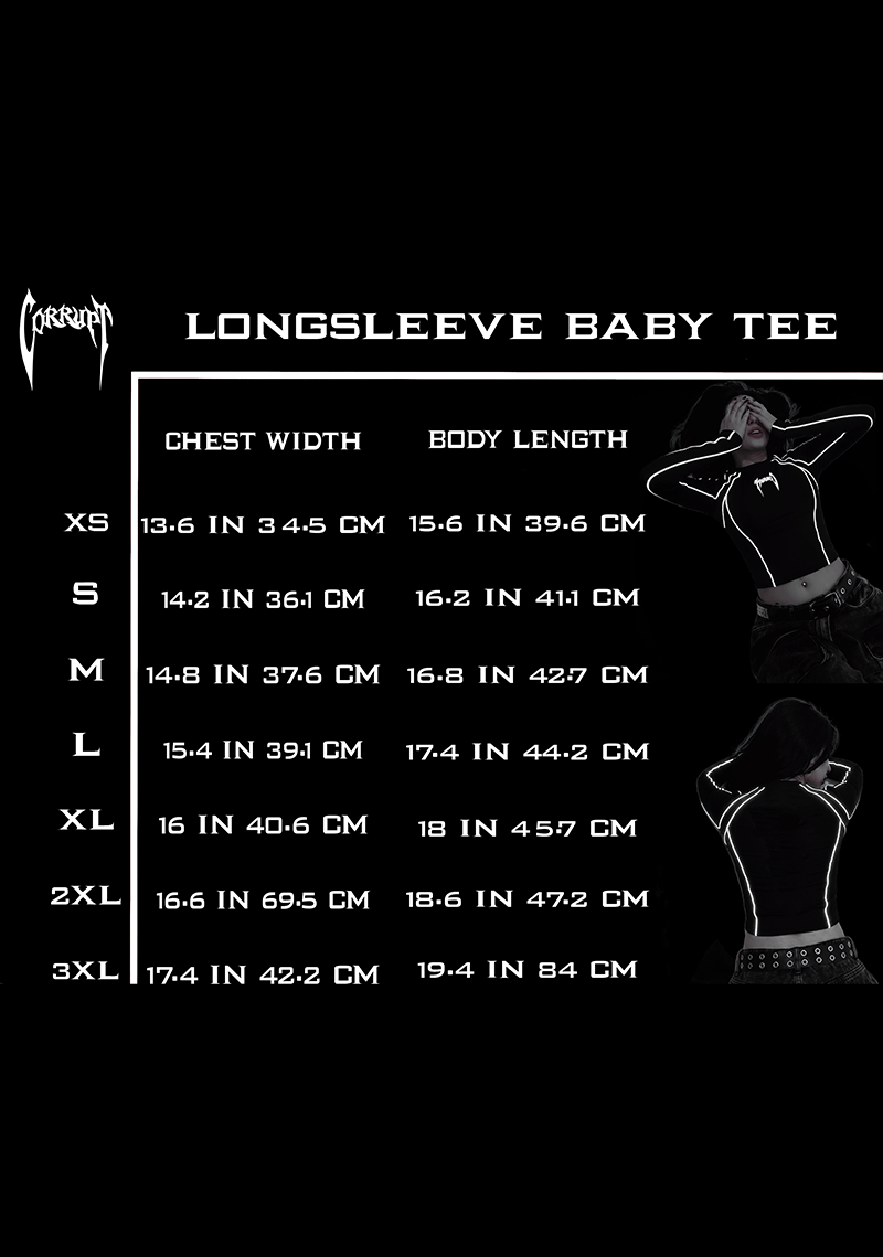 Reflective Compression Baby tee