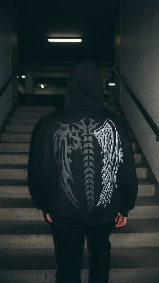 Good & Evil Hoodie (White)
