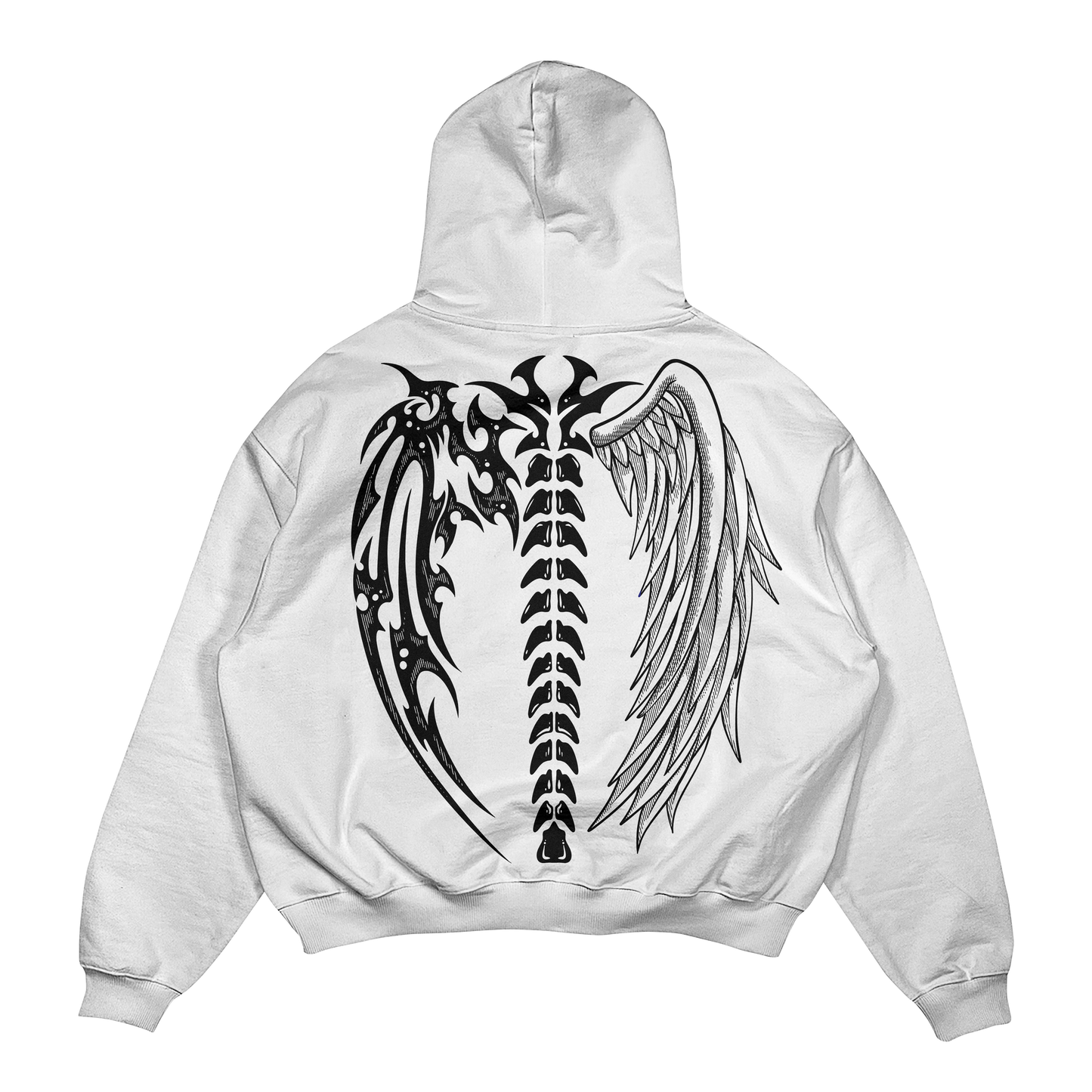 Good & Evil Hoodie (Snow)
