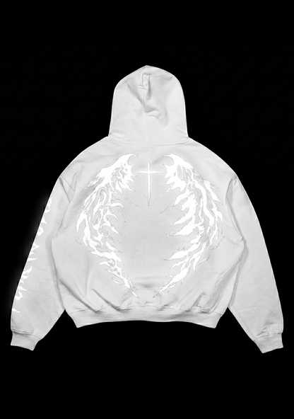 White Good & Evil Hoodie (Saved)